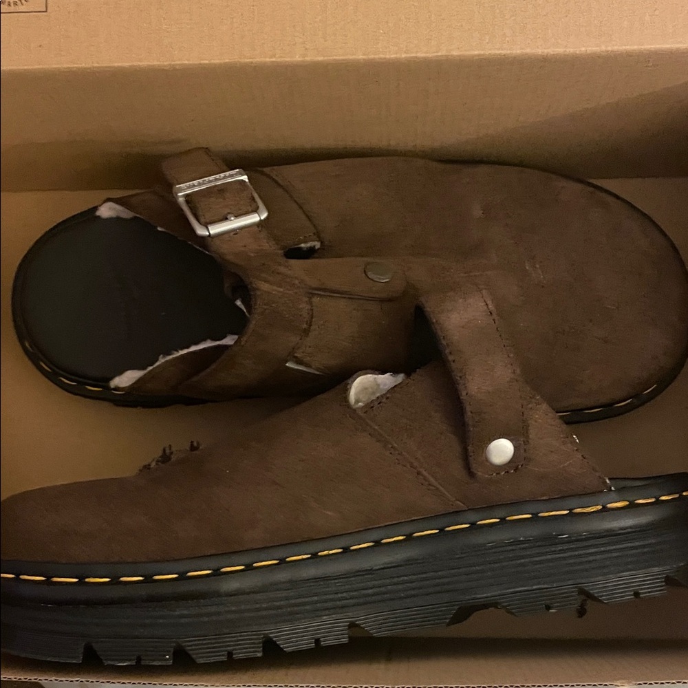 Dr. Martens Brown Leather Loafers